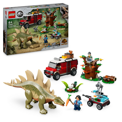 LEGO® Jurassic World™ Dinosaur Missions: Stegosaurus Discovery - Đồ chơi lắp ráp Khủng long (76965)
