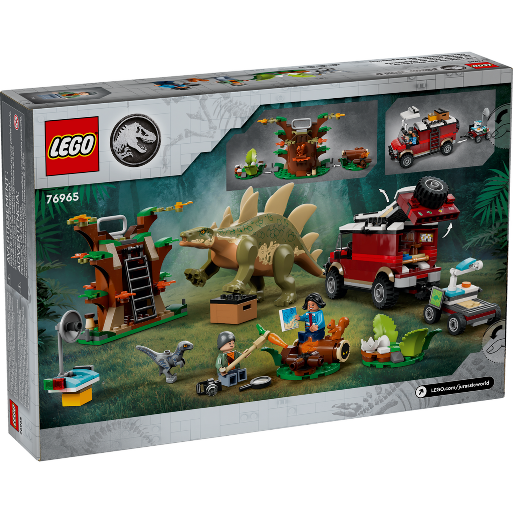 LEGO® Jurassic World™ Dinosaur Missions: Stegosaurus Discovery - Đồ chơi lắp ráp Khủng long (76965) LEGO - ảnh 2 - LEGO Juras