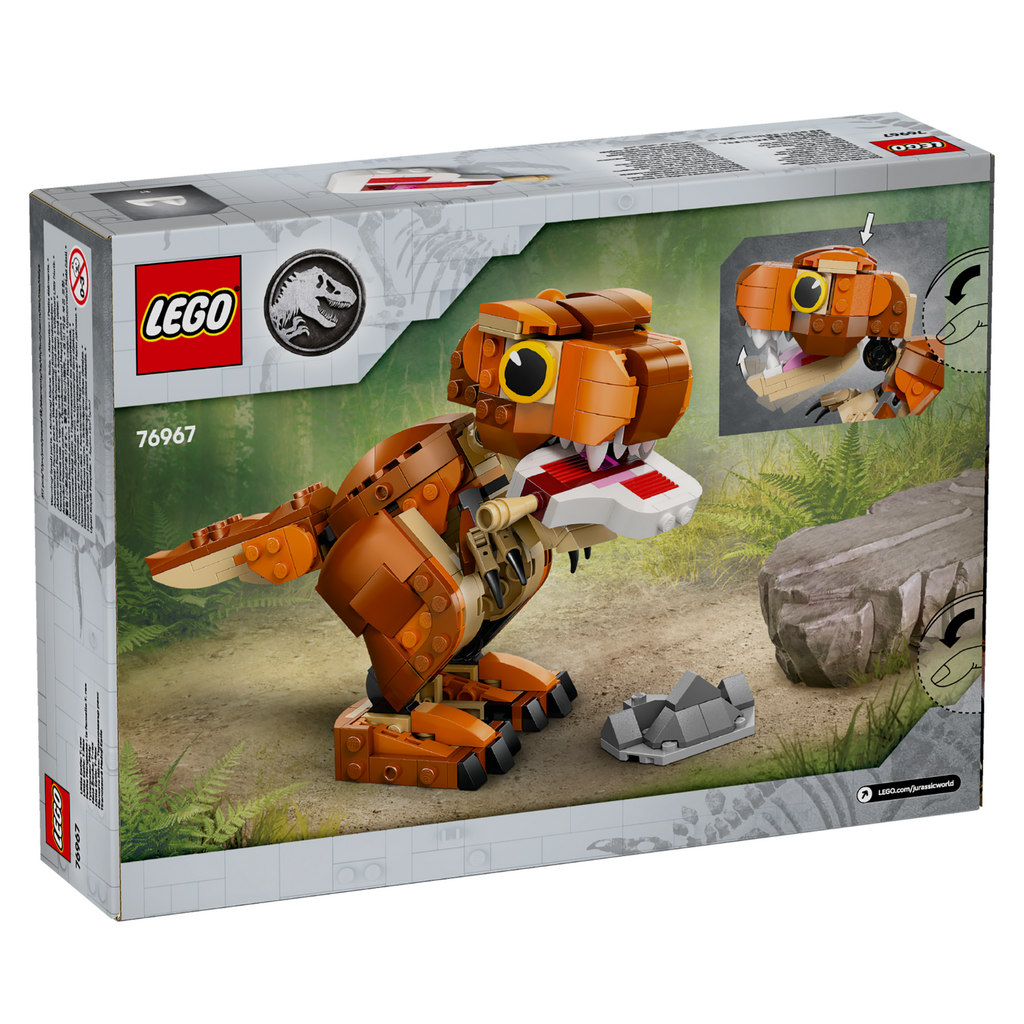 LEGO® Jurassic World™ Little Eatie: T. rex - Đồ chơi lắp ráp Khủng long T-rex - LEGO 76967 LEGO - ảnh 2 - LEGO Sets