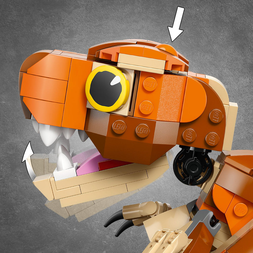 LEGO® Jurassic World™ Little Eatie: T. rex - Đồ chơi lắp ráp Khủng long T-rex - LEGO 76967 LEGO - ảnh 1 - LEGO Sets