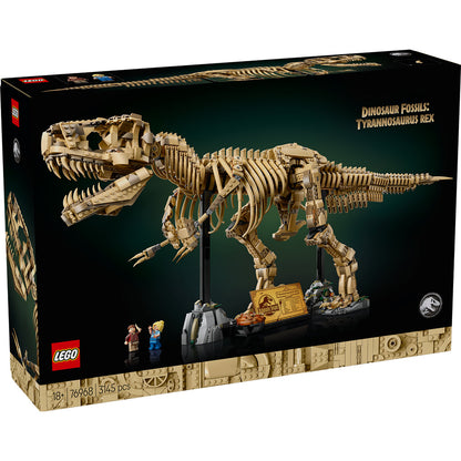 LEGO® Jurassic World Dinosaur Fossils: Tyrannosaurus rex - Bộ Mô Hình Hoá Thạch Khủng Long T-Rex - LEGO 76968 - Hình ảnh sản phẩm