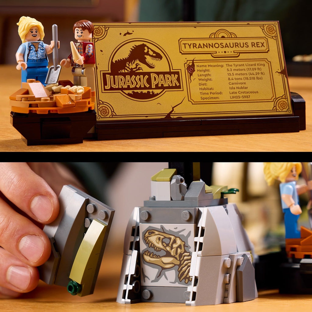 LEGO® Jurassic World Dinosaur Fossils: Tyrannosaurus rex - Bộ Mô Hình Hoá Thạch Khủng Long T-Rex - LEGO 76968 LEGO - ảnh 2 - 