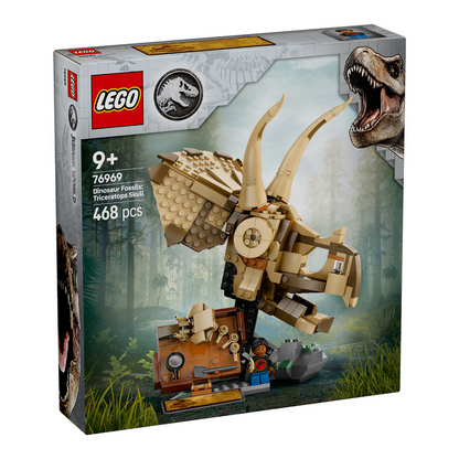 LEGO® Jurassic World™ Dinosaur Fossils: Triceratops Skull - Bộ Lắp Ráp Hộp Sọ Khủng Long - LEGO 76969 - Hình ảnh sản phẩm