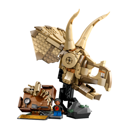 LEGO® Jurassic World™ Dinosaur Fossils: Triceratops Skull - Bộ Lắp Ráp Hộp Sọ Khủng Long - LEGO 76969 - Hình ảnh chi tiết 2