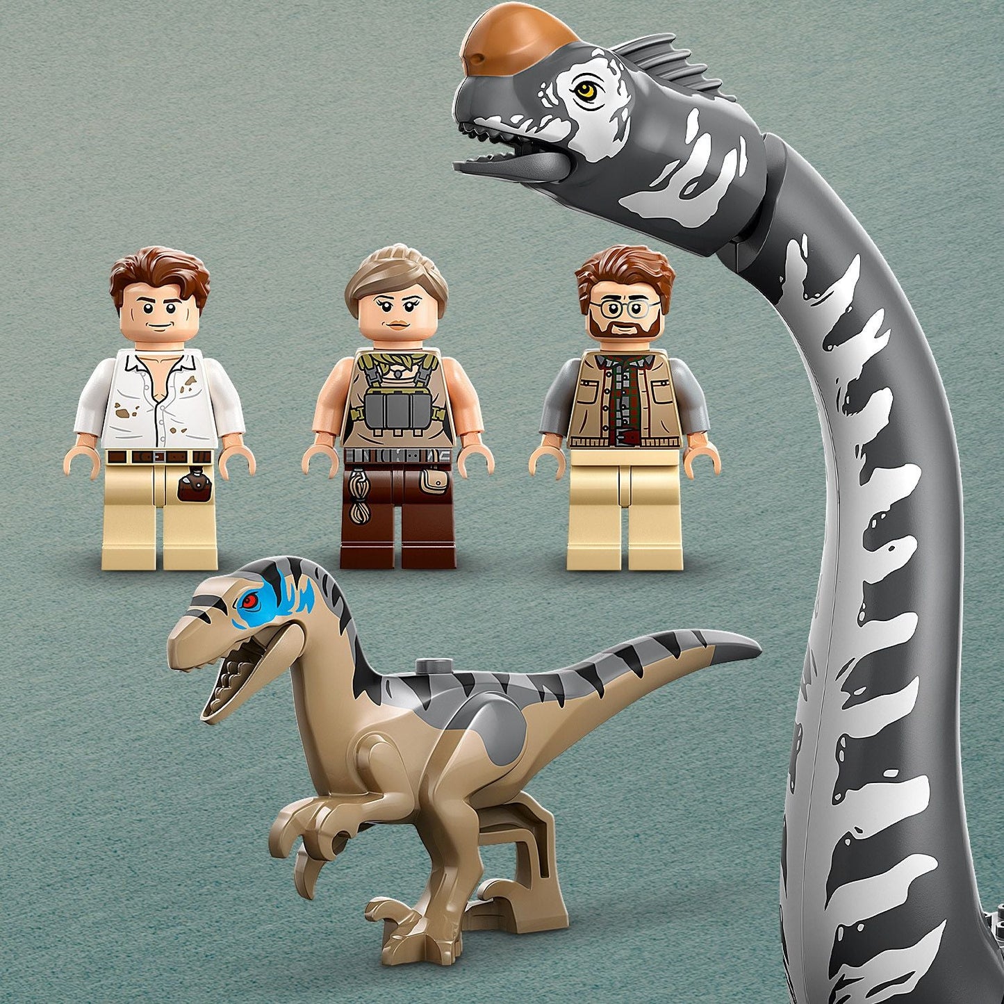 LEGO® Jurassic World Raptor & Titanosaurus Tracking Mission - Bộ Lắp Ráp Khủng Long (76973) - LEGO - Hình ảnh bổ sung 6