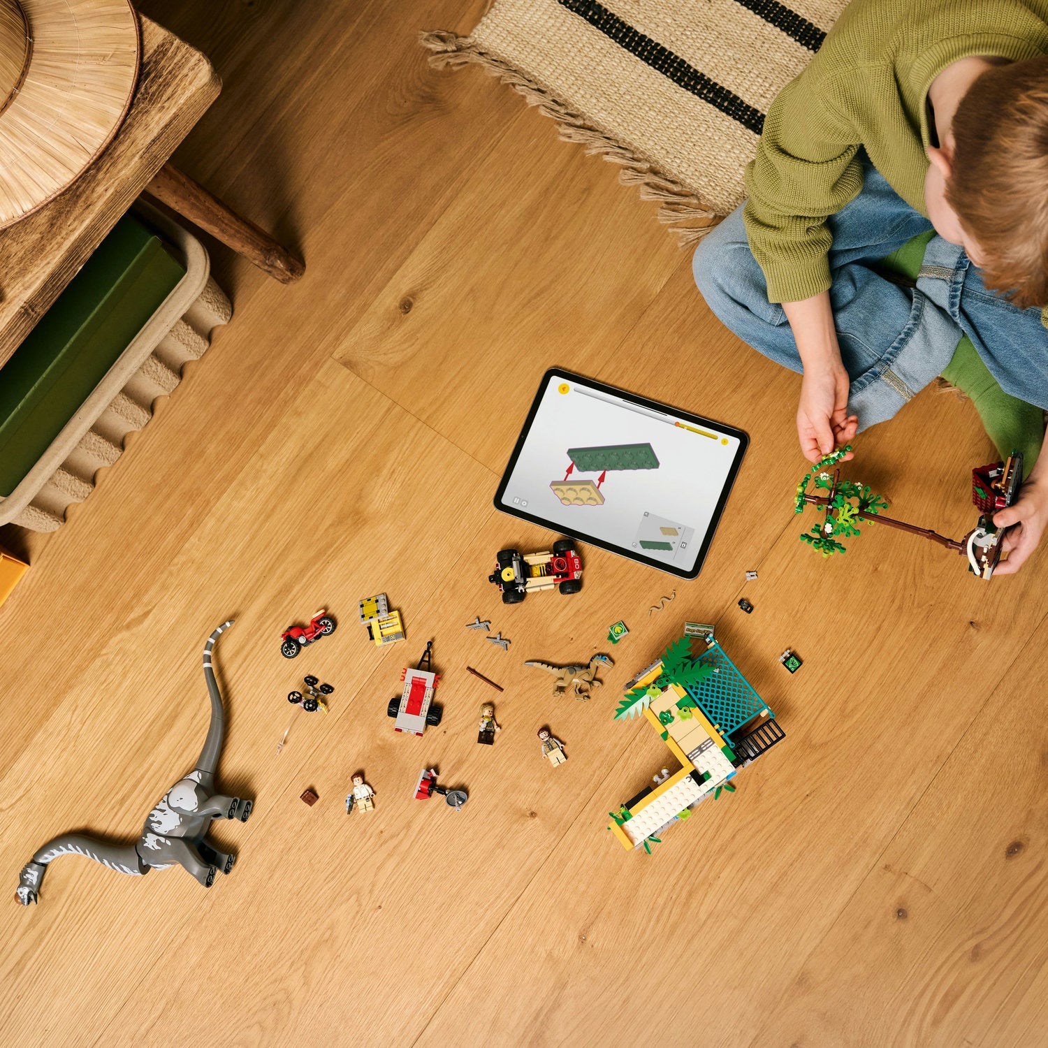 LEGO® Jurassic World Raptor & Titanosaurus Tracking Mission - Bộ Lắp Ráp Khủng Long (76973) - LEGO - Hình ảnh bổ sung 4