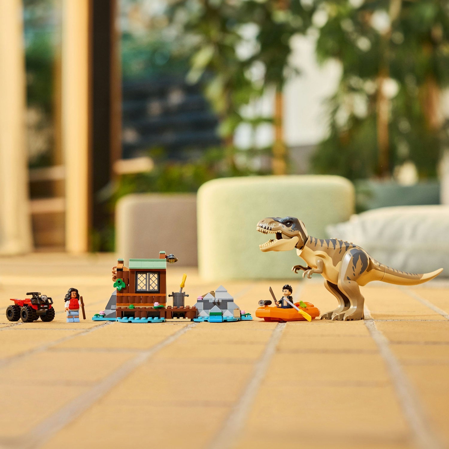 LEGO® Jurassic World T. rex River Escape - Đồ Chơi Lắp Ráp Khủng Long T-Rex - LEGO 76975 - Hình ảnh bổ sung 5