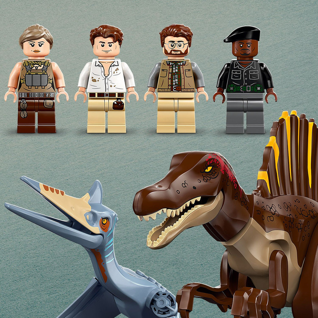 LEGO® Jurassic World Spinosaurus & Quetzalcoatlus Air Mission - Đồ chơi lắp ráp khủng long - LEGO 76976 - Hình ảnh bổ sung 6