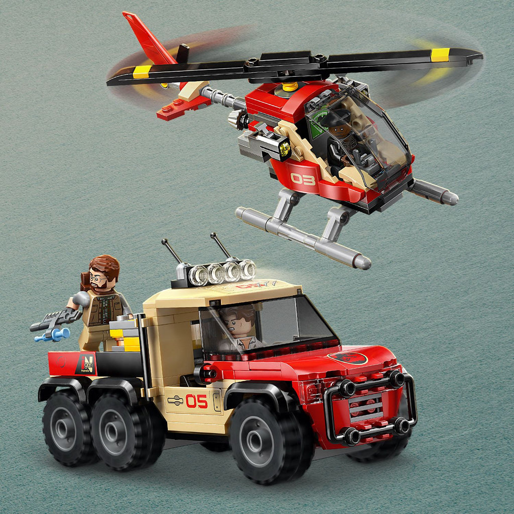 LEGO® Jurassic World Spinosaurus & Quetzalcoatlus Air Mission - Đồ chơi lắp ráp khủng long - LEGO 76976 - Hình ảnh bổ sung 8