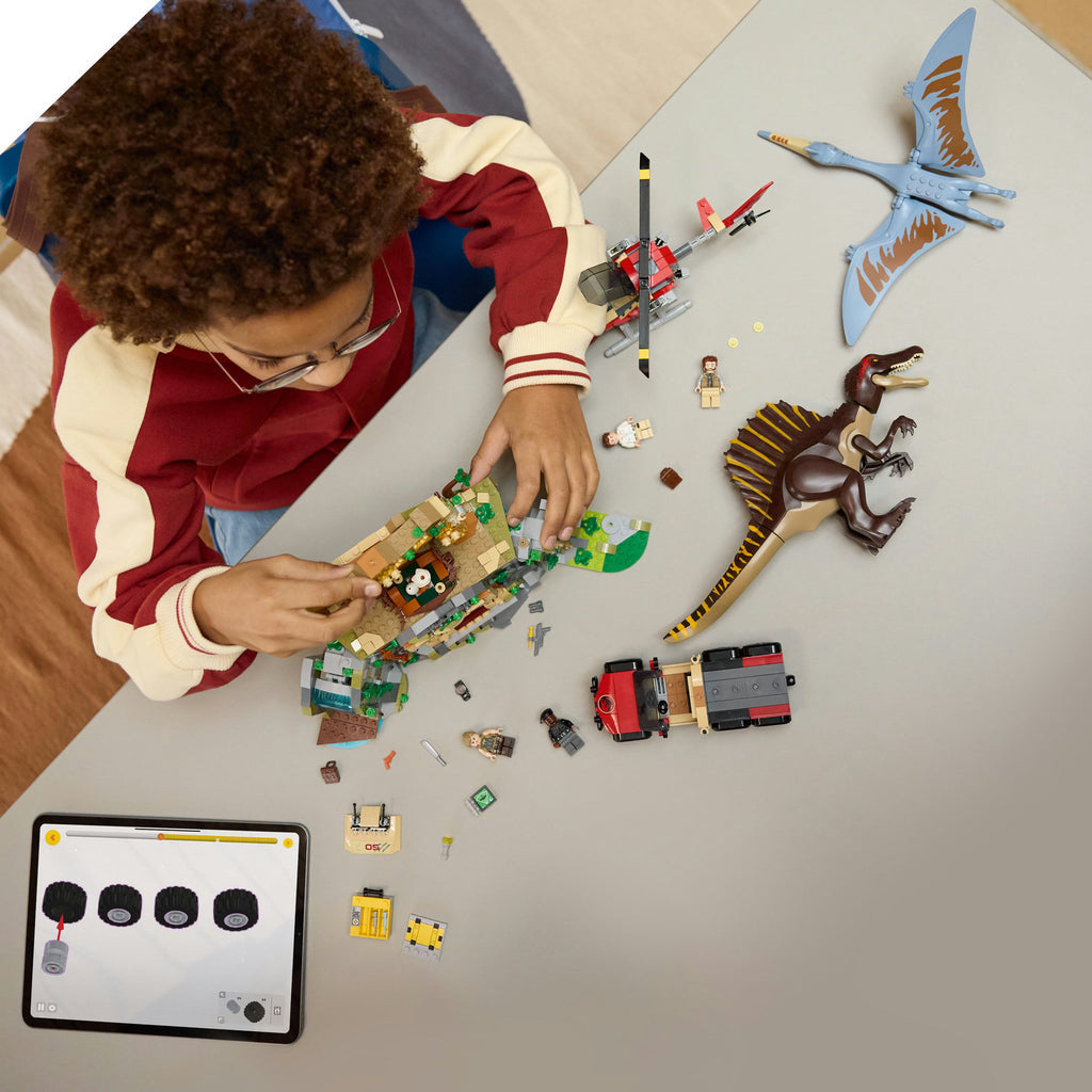 LEGO® Jurassic World Spinosaurus & Quetzalcoatlus Air Mission - Đồ chơi lắp ráp khủng long - LEGO 76976 - Hình ảnh bổ sung 4