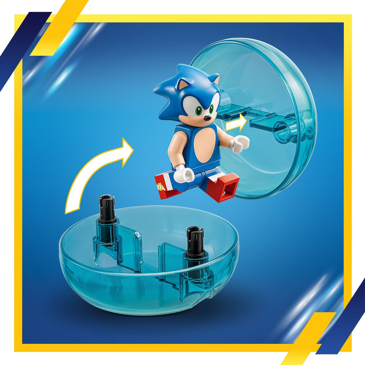 LEGO® Sonic the Hedgehog™ Sonic's Speed Sphere Challenge - Đồ Chơi Lắp Ráp Đường Đua Tốc Độ Sonic (76990) - Hình ảnh bổ sung 6