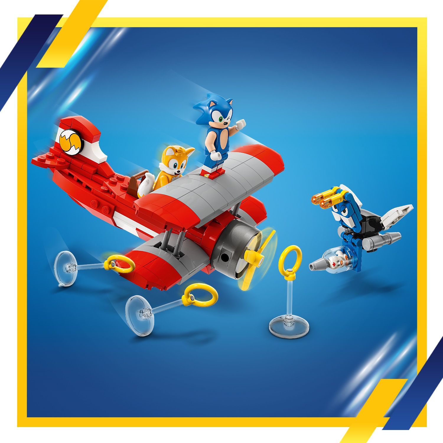 LEGO® Sonic the Hedgehog™ Tails Workshop and Tornado Plane - Đồ Chơi Lắp Ráp Xưởng Của Tails Và Máy Bay Tornado - LEGO 76991 