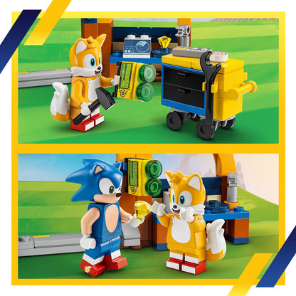 LEGO® Sonic the Hedgehog™ Tails Workshop and Tornado Plane - Đồ Chơi Lắp Ráp Xưởng Của Tails Và Máy Bay Tornado - LEGO 76991 