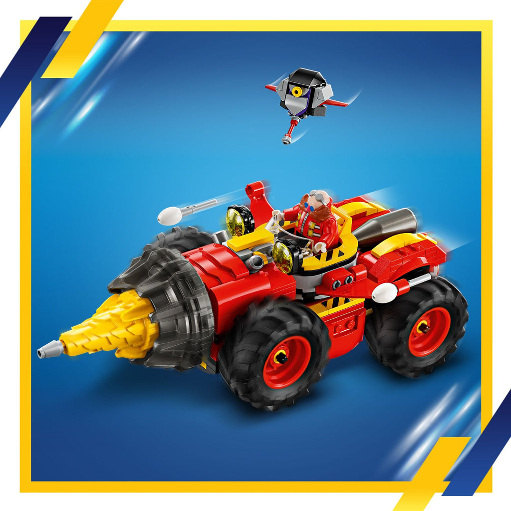LEGO® Sonic the Hedgehog™ Super Sonic vs. Egg Drillster - Bộ Lắp Ráp Xe Khoan Chiến Đấu - LEGO LEGO - ảnh 3 - Lego Sets
