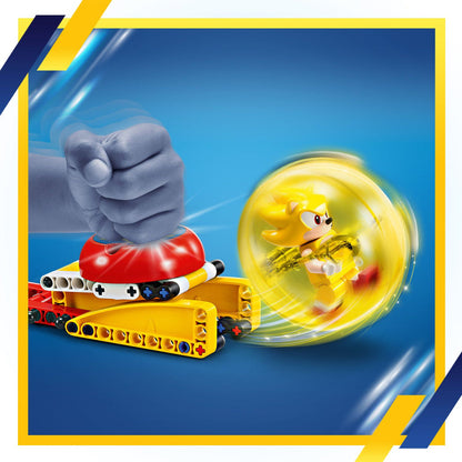 LEGO® Sonic the Hedgehog™ Super Sonic vs. Egg Drillster - Bộ Lắp Ráp Xe Khoan Chiến Đấu - LEGO