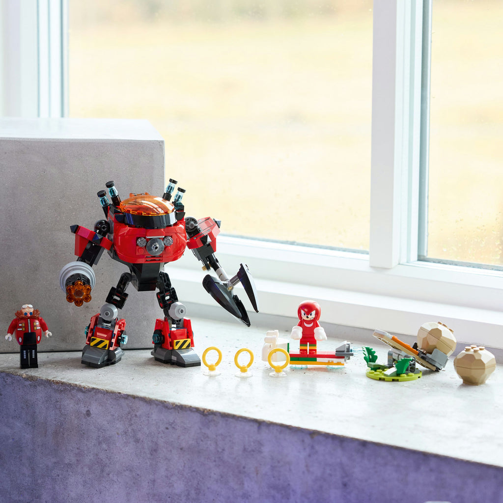 LEGO® Sonic the Hedgehog™ Knuckles vs. Dr. Eggman Egg Crusher Mech - Bộ Đồ Chơi Lắp Ráp Robot Chiến Đấu - LEGO 77005 - Hình ảnh bổ sung 5