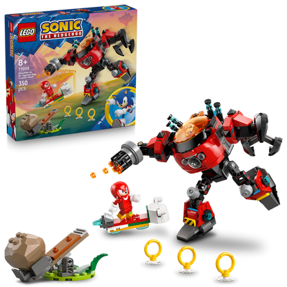 LEGO® Sonic the Hedgehog™ Knuckles vs. Dr. Eggman Egg Crusher Mech - Bộ Đồ Chơi Lắp Ráp Robot Chiến Đấu - LEGO 77005 - Hình ảnh bổ sung 9