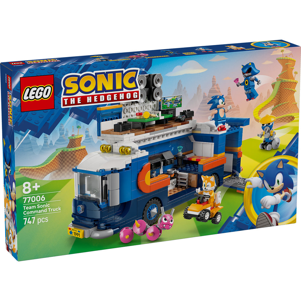 LEGO® Sonic the Hedgehog™ Team Sonic Command Truck - Bộ đồ chơi Xe tải Chỉ huy Sonic - LEGO 77006 - Hình ảnh sản phẩm