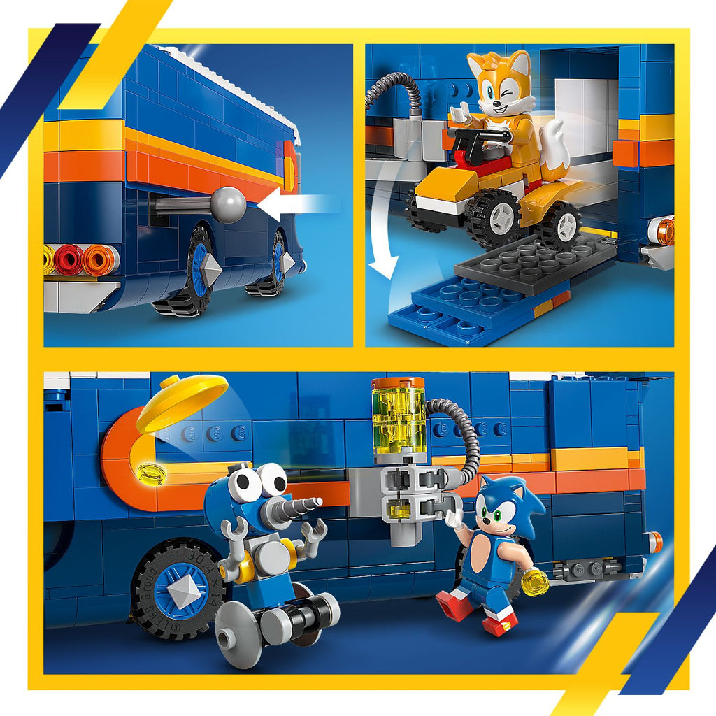 LEGO® Sonic the Hedgehog™ Team Sonic Command Truck - Bộ đồ chơi Xe tải Chỉ huy Sonic - LEGO 77006 - Hình ảnh bổ sung 7
