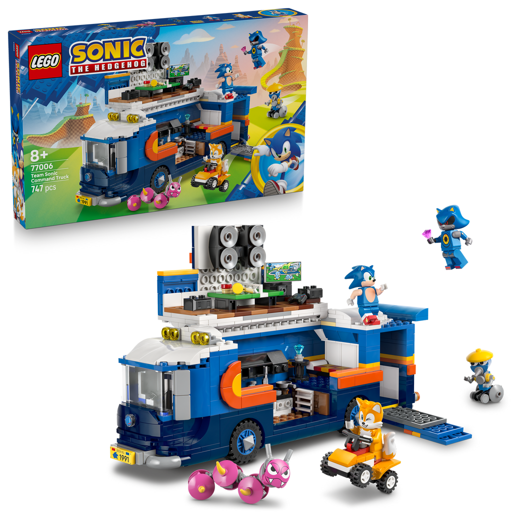 LEGO® Sonic the Hedgehog™ Team Sonic Command Truck - Bộ đồ chơi Xe tải Chỉ huy Sonic - LEGO 77006 - Hình ảnh bổ sung 9