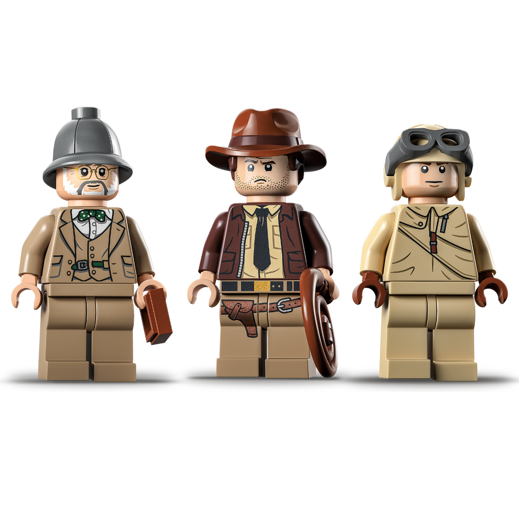 LEGO® Indiana Jones™ Fighter Plane Chase - Bộ Lắp Ráp Máy Bay Chiến Đấu LEGO 77012 - Góc nhìn khác 3