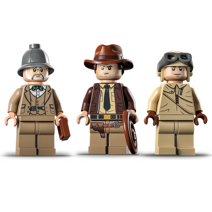 LEGO® Indiana Jones™ Fighter Plane Chase - Bộ Lắp Ráp Máy Bay Chiến Đấu LEGO 77012 - Góc nhìn khác 3
