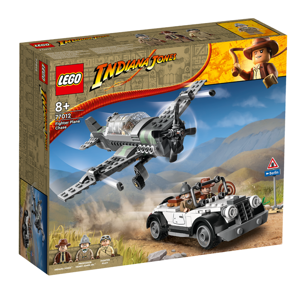 LEGO® Indiana Jones™ Fighter Plane Chase - Bộ Lắp Ráp Máy Bay Chiến Đấu LEGO 77012 - Hình ảnh sản phẩm