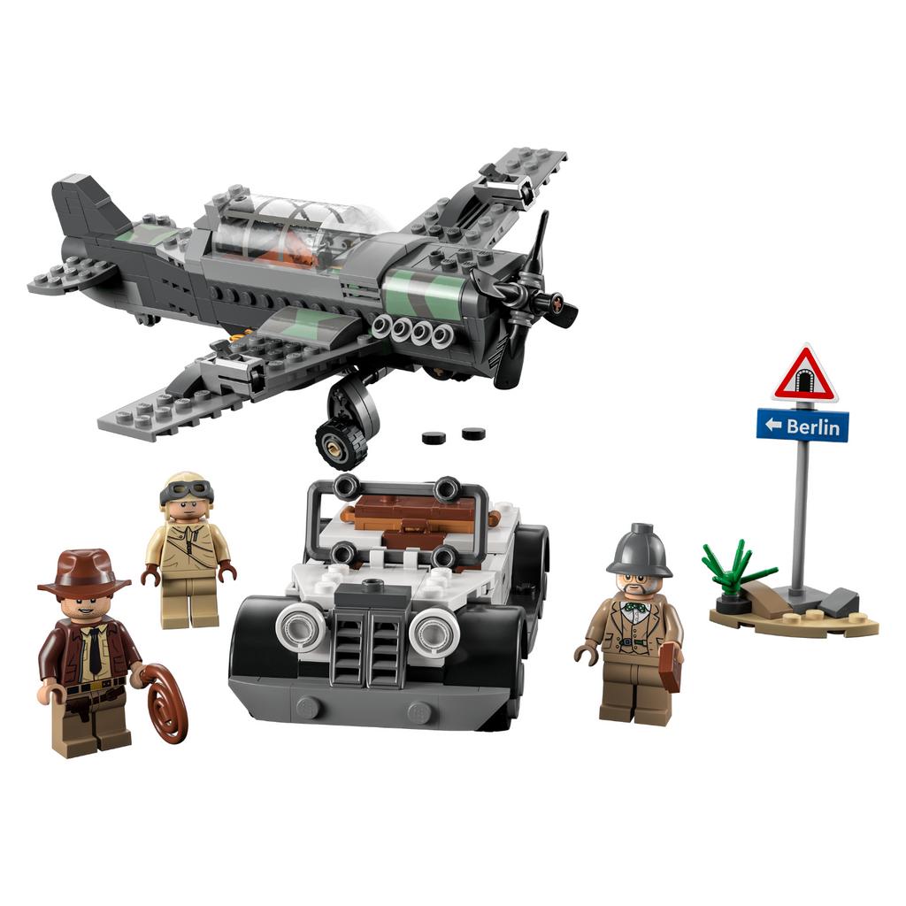 LEGO® Indiana Jones™ Fighter Plane Chase - Bộ Lắp Ráp Máy Bay Chiến Đấu LEGO 77012 - Hình ảnh chi tiết 2