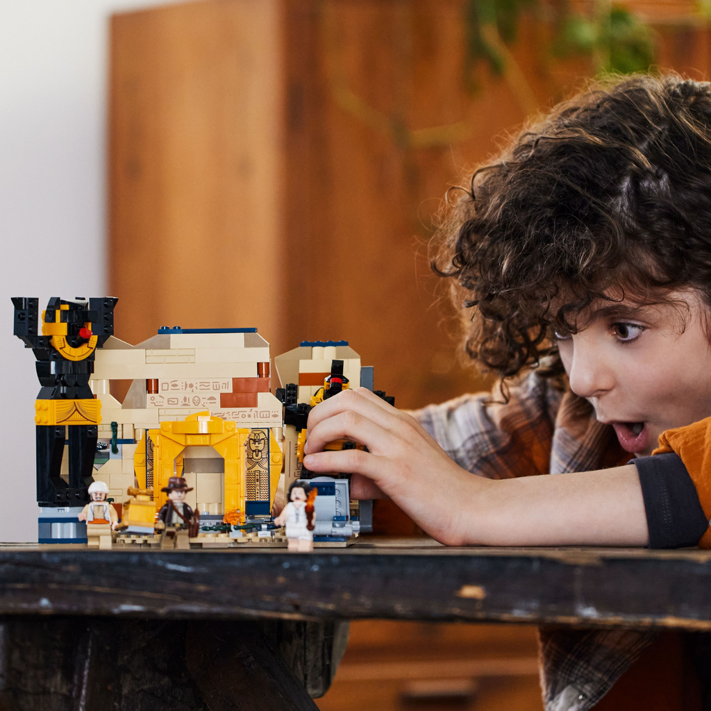 LEGO® Indiana Jones™ Escape from the Lost Tomb - Bộ Lắp Ráp Hầm Mộ Bị Lãng Quên - LEGO 77013 LEGO - ảnh 4 - LEGO Building Set