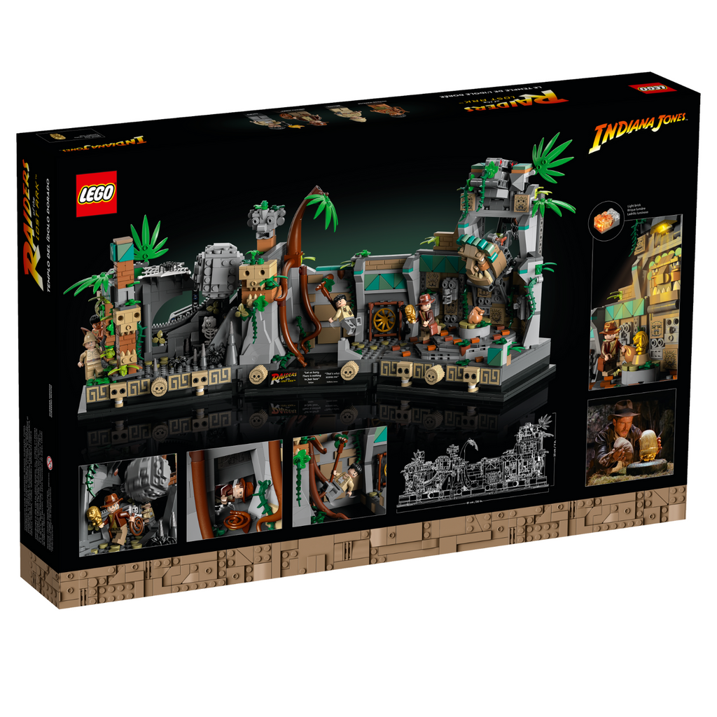 LEGO® Indiana Jones™ Temple of the Golden Idol - Bộ Lắp Ráp Ngôi Đền Thần Tượng Vàng - LEGO 77015 LEGO - ảnh 4 - Lego
