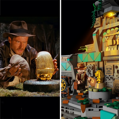 LEGO® Indiana Jones™ Temple of the Golden Idol - Bộ Lắp Ráp Ngôi Đền Thần Tượng Vàng - LEGO 77015 LEGO - ảnh 1 - Lego