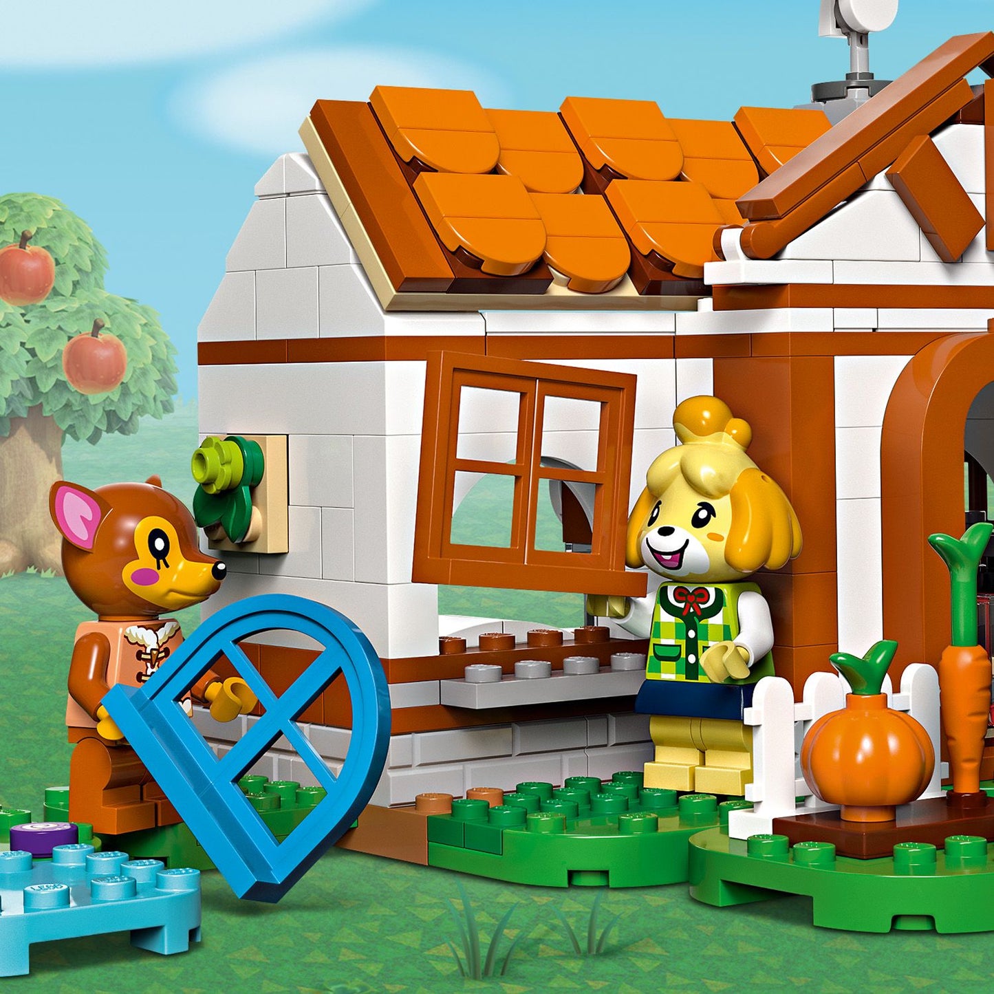 LEGO® Animal Crossing™ Isabelle's House Visit - Bộ Đồ Chơi Lắp Ráp Ngôi Nhà Của Isabelle - LEGO 77049