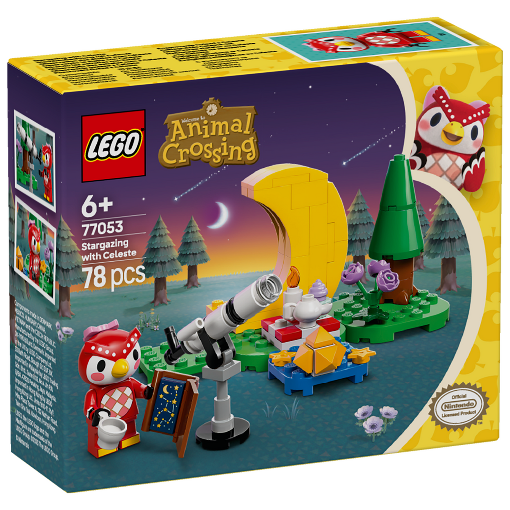 LEGO® Animal Crossing™ Stargazing with Celeste - Đồ Chơi Lắp Ráp Ngắm Sao Cùng Celeste LEGO 77053 - Hình ảnh sản phẩm