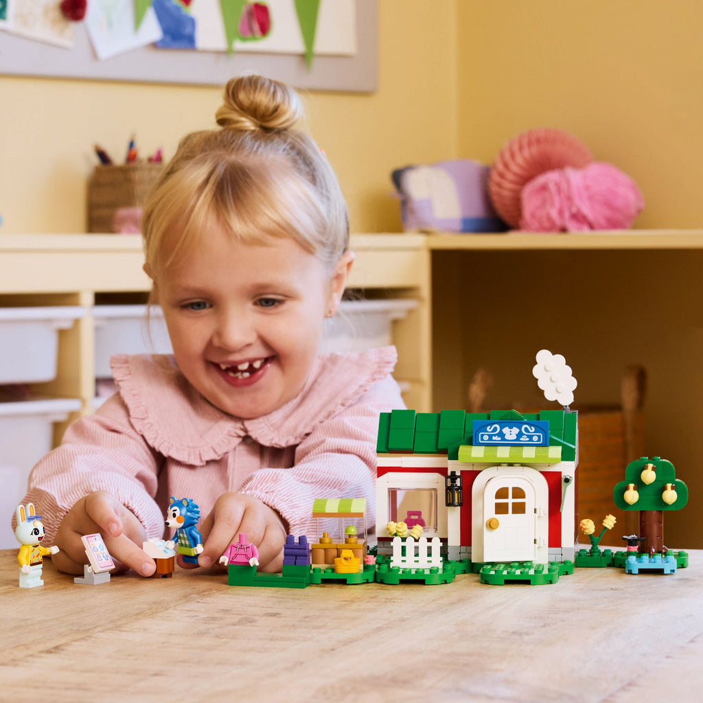 LEGO® Animal Crossing™ Able Sisters Clothing Shop - Bộ Lắp Ráp Cửa Hàng Quần Áo - LEGO 77055 - Góc nhìn khác 3