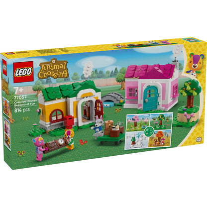 LEGO® Animal Crossing™ Creative Houses: Seasons of Fun (77057) - Bộ Đồ Chơi Lắp Ráp Ngôi Nhà Bốn Mùa - Hình ảnh sản phẩm