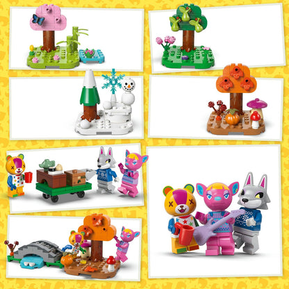 LEGO® Animal Crossing™ Creative Houses: Seasons of Fun (77057) - Bộ Đồ Chơi Lắp Ráp Ngôi Nhà Bốn Mùa - Hình ảnh bổ sung 7