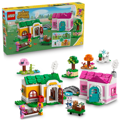 LEGO® Animal Crossing™ Creative Houses: Seasons of Fun (77057) - Bộ Đồ Chơi Lắp Ráp Ngôi Nhà Bốn Mùa LEGO - ảnh 1 - Building 
