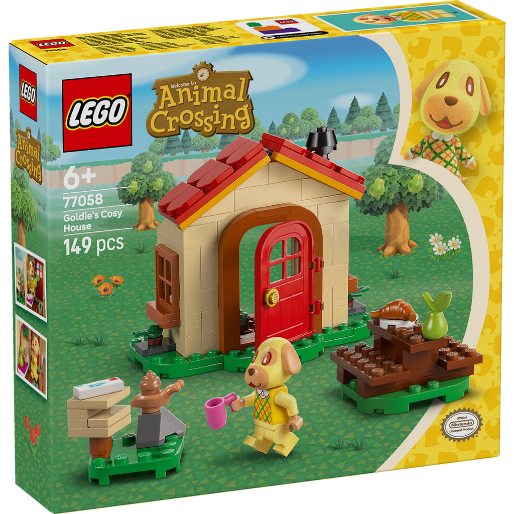 LEGO® Animal Crossing™ Goldie’s Cosy House - Bộ Đồ Chơi Lắp Ráp Ngôi Nhà Của Goldie - LEGO 77058 - Hình ảnh sản phẩm