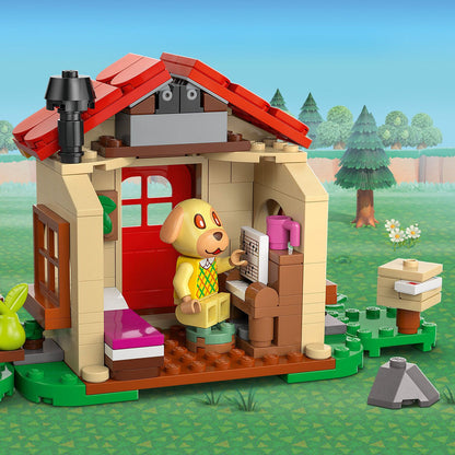 LEGO® Animal Crossing™ Goldie’s Cosy House - Bộ Đồ Chơi Lắp Ráp Ngôi Nhà Của Goldie - LEGO 77058