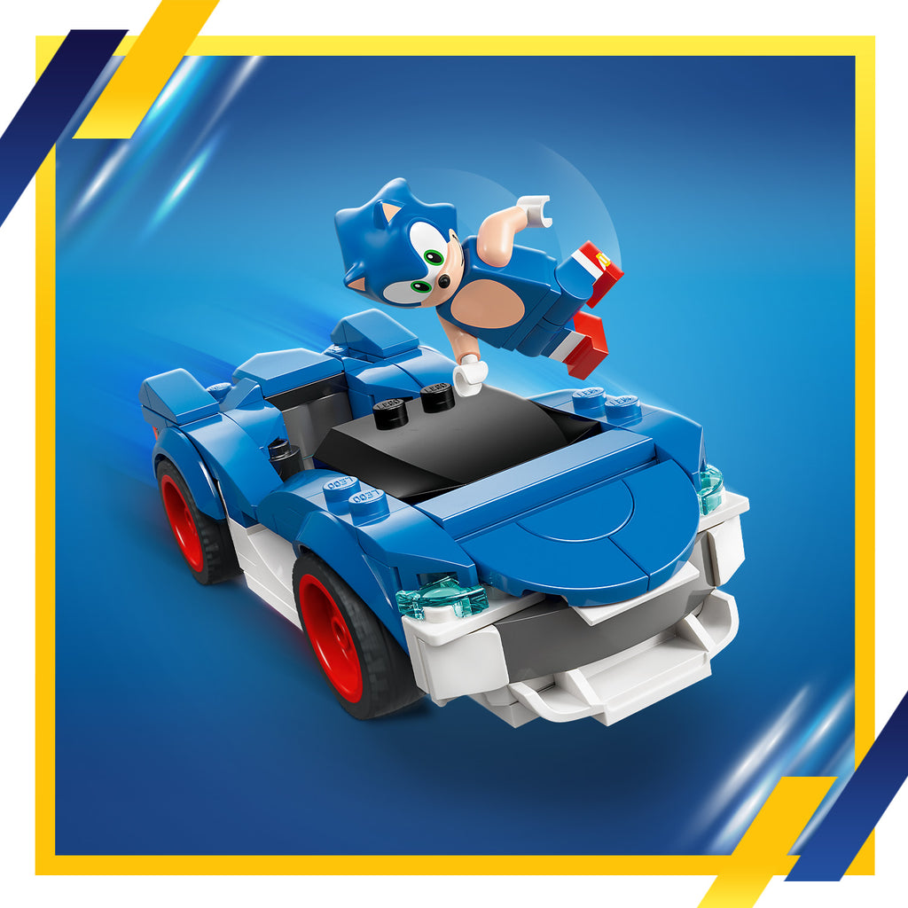 LEGO® Sonic the Hedgehog™ Sonic: Speedster Lightning - Đồ Chơi Lắp Ráp Xe Đua Siêu Tốc LEGO 77117