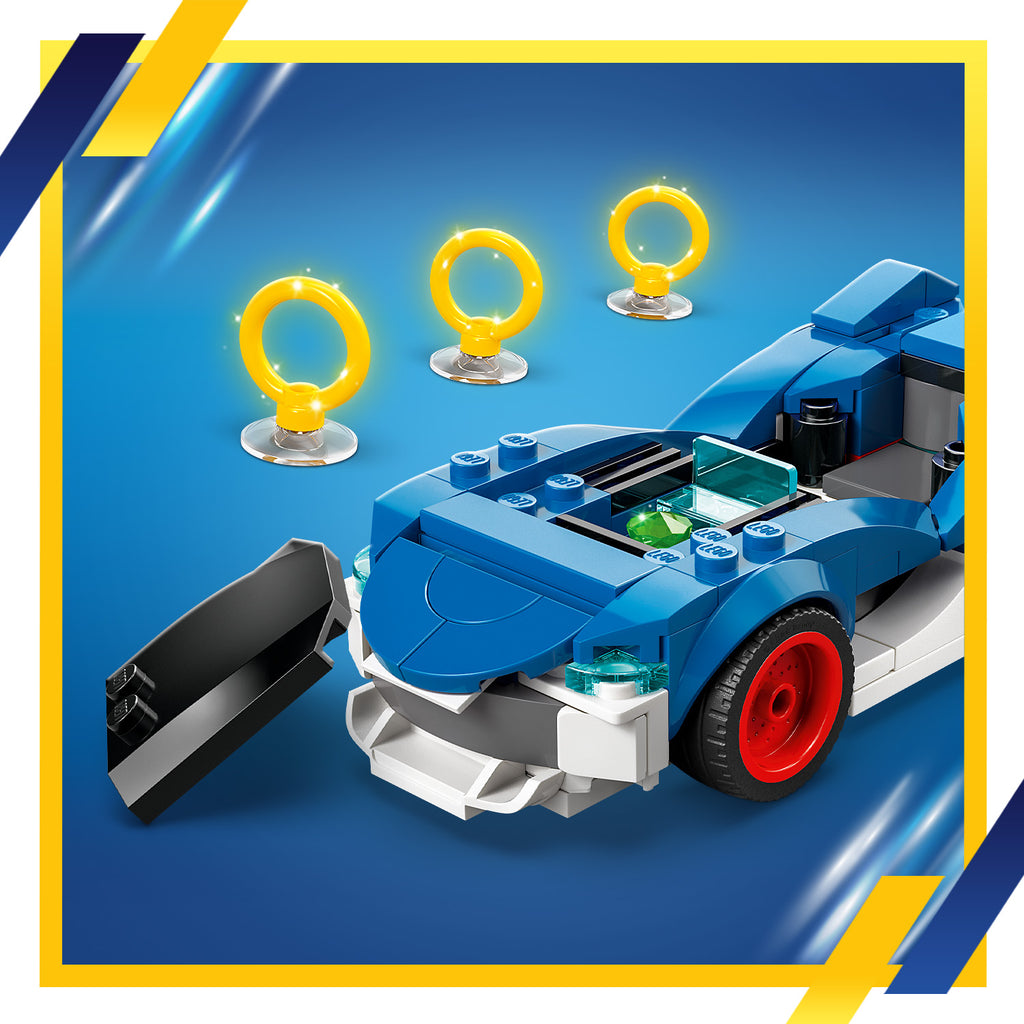 LEGO® Sonic the Hedgehog™ Sonic: Speedster Lightning - Đồ Chơi Lắp Ráp Xe Đua Siêu Tốc LEGO 77117