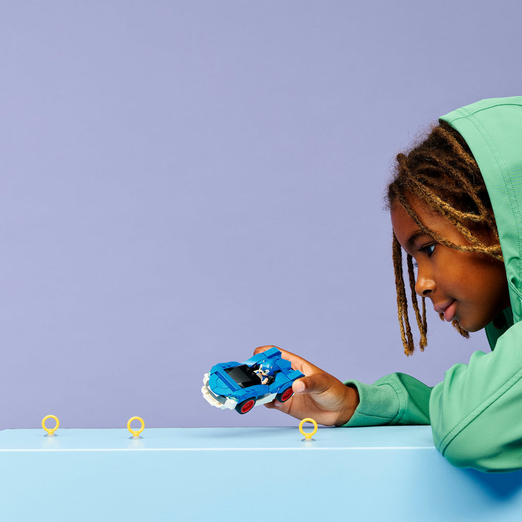 LEGO® Sonic the Hedgehog™ Sonic: Speedster Lightning - Đồ Chơi Lắp Ráp Xe Đua Siêu Tốc LEGO 77117