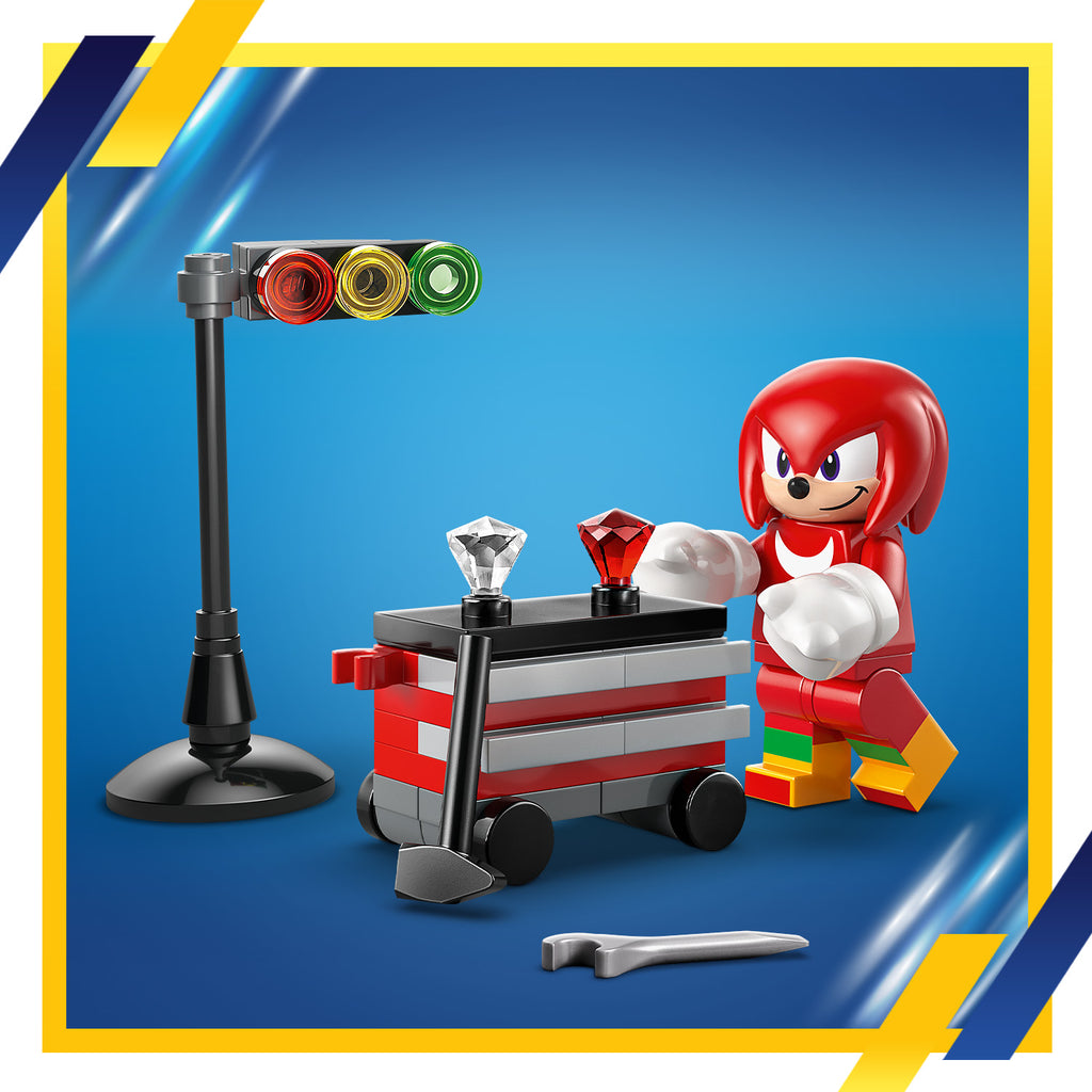 LEGO® Sonic the Hedgehog™ Silver’s Car vs. Knuckles’ Monster Truck - Đồ Chơi Lắp Ráp Xe Đua Siêu Tốc LEGO 77118 LEGO - ảnh 3 