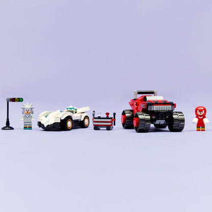 LEGO® Sonic the Hedgehog™ Silver’s Car vs. Knuckles’ Monster Truck - Đồ Chơi Lắp Ráp Xe Đua Siêu Tốc LEGO 77118 - Hình ảnh bổ sung 5