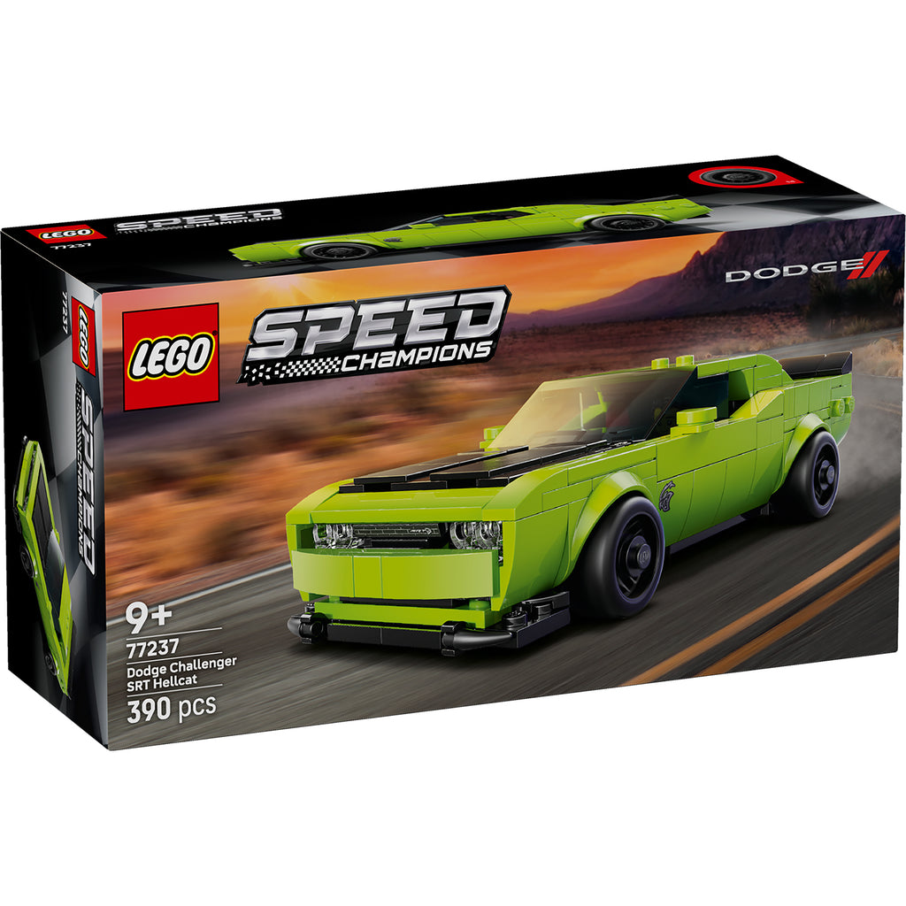 LEGO® Speed Champions Dodge Challenger SRT Hellcat Sports Car - Đồ chơi lắp ráp Xe thể thao Dodge (77237) - Hình ảnh sản phẩm