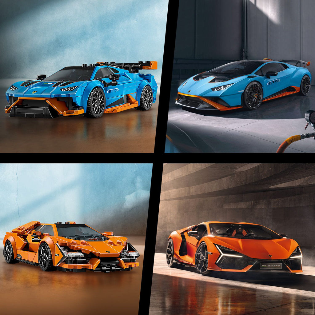 LEGO® Speed Champions Lamborghini Revuelto & Huracán STO - Bộ Đồ Chơi Lắp Ráp Siêu Xe LEGO 77238 LEGO - ảnh 2 - LEGO® Speed C
