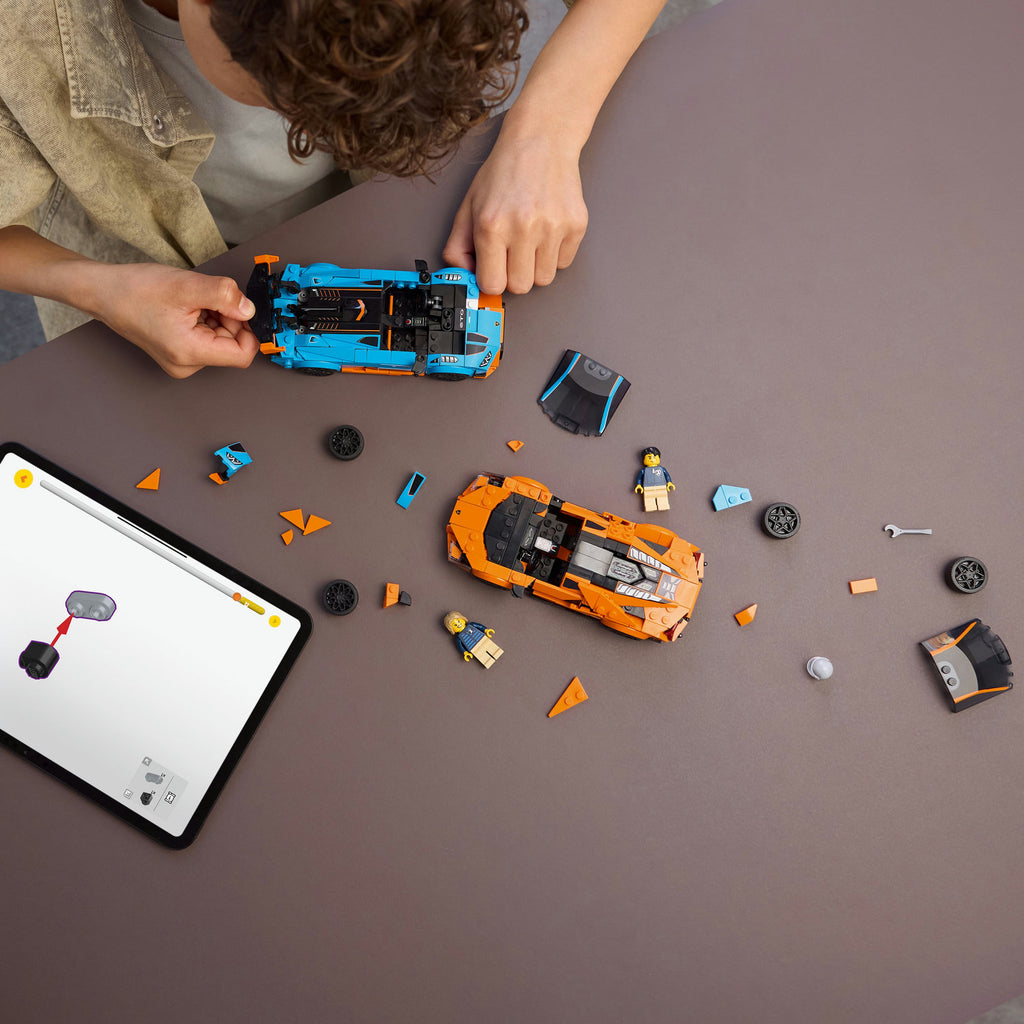 LEGO® Speed Champions Lamborghini Revuelto & Huracán STO - Bộ Đồ Chơi Lắp Ráp Siêu Xe LEGO 77238 - Hình ảnh bổ sung 4