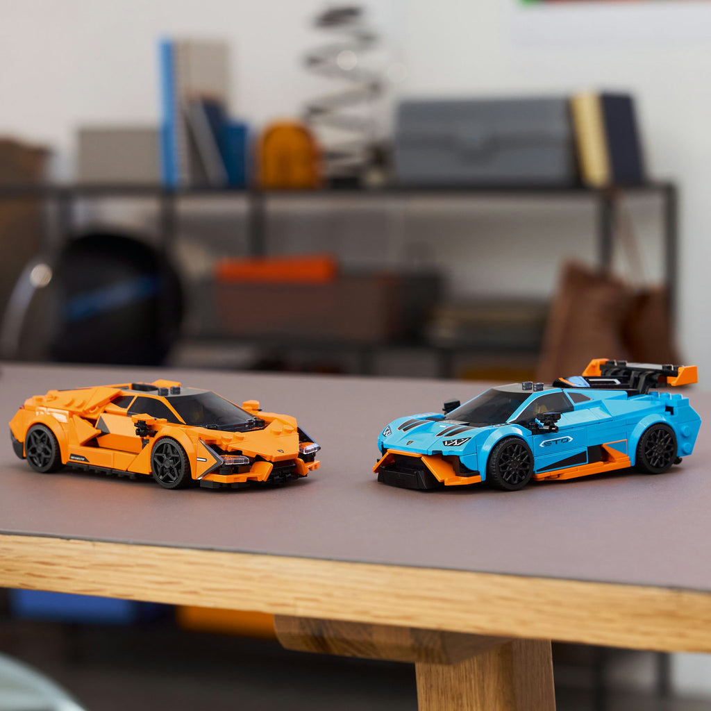 LEGO® Speed Champions Lamborghini Revuelto & Huracán STO - Bộ Đồ Chơi Lắp Ráp Siêu Xe LEGO 77238 - Hình ảnh bổ sung 5