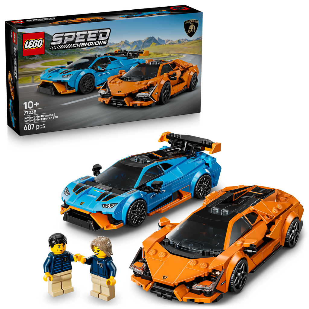 LEGO® Speed Champions Lamborghini Revuelto & Huracán STO - Bộ Đồ Chơi Lắp Ráp Siêu Xe LEGO 77238 LEGO - ảnh 4 - LEGO® Speed C