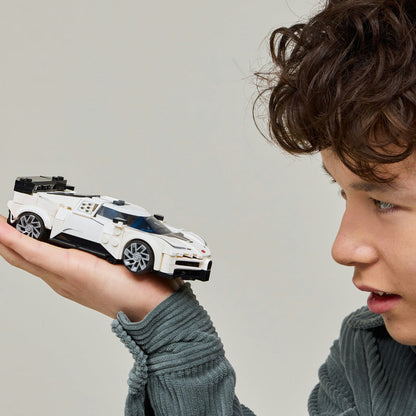 LEGO® Speed Champions Bugatti Centodieci Hyper Sports Car - Mô hình Siêu xe Đồ chơi - LEGO 77240 - Góc nhìn khác 3